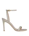 Stuart Weitzman Sandals In Grey