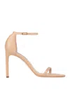 Stuart Weitzman Nudistsong Sandalen 115mm In Beige