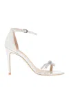 Stuart Weitzman Sandals In Silver
