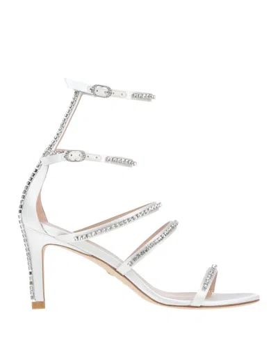 Stuart Weitzman Sandals In White