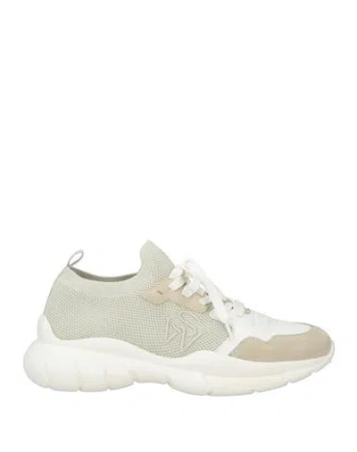 Stuart Weitzman Woman Sneakers Sand Size 10.5 Textile Fibers, Leather In Beige