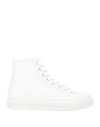 Stuart Weitzman Woman Sneakers White Size 5 Textile Fibers In Multi