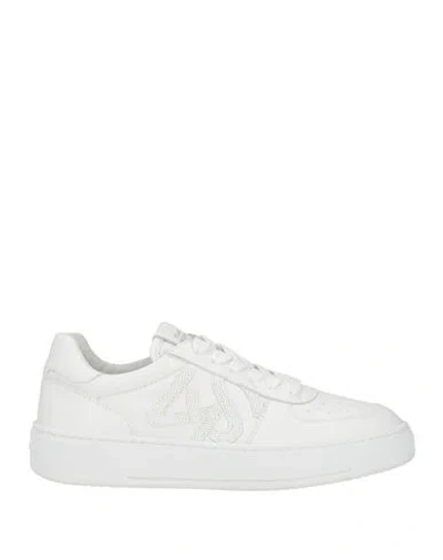 Stuart Weitzman Woman Sneakers White Size 9 Leather