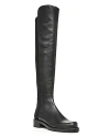 Stuart Weitzman Women's 5050 Bold Over The Knee Boots In Black Leather