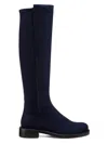 Stuart Weitzman Women's 5050 Gisele 30mm Suede Boots In Blue