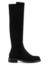 Stuart Weitzman Effortless Stretch Back Boot In Black