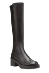 Stuart Weitzman Effortless Stretch Back Boot In Black