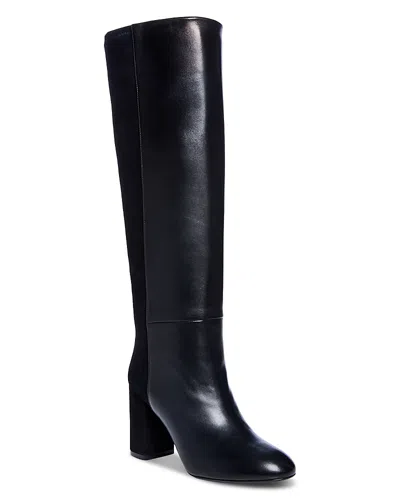 Stuart Weitzman Women's 50/50 Strut Block Boots In Black