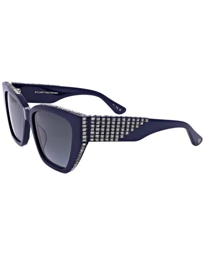 Stuart Weitzman Women's 53mm Sunglasses In Red