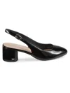 Stuart Weitzman Women's 55mm Patent Leather Pumps In Black