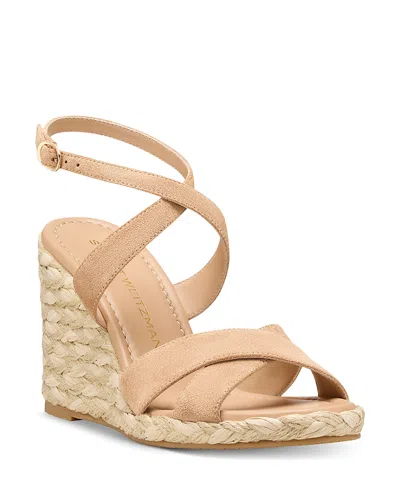 Stuart Weitzman Women's Alyssa Espadrille Wedge Sandals In Neutral