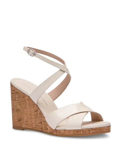 Stuart Weitzman Women's Alyssa Wedge Sandals In Neutral