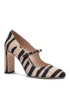 Stuart Weitzman Babette Mary Jane 85 Pump In Multi