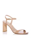 Stuart Weitzman Babette Patent Ankle-strap Sandals