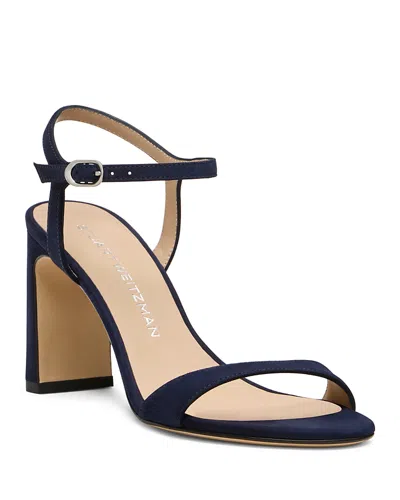 Stuart Weitzman Women's Babette 85 Sandals In Blue