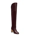 Stuart Weitzman Babette Over The Knee Tubo 85 Boot In Burgundy