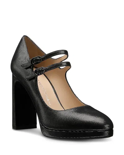 Stuart Weitzman Women's Babette Platform Pumps In Black
