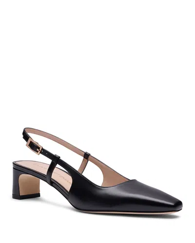 Stuart Weitzman Women's Baby Babette Slingback Pumps In Black