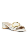 STUART WEITZMAN WOMEN'S BENNI 35 EMBELLISHED SLIDE SANDALS