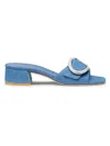 Stuart Weitzman Benni 35 Slide In Washed