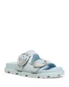 Stuart Weitzman Women's Benni Sport Slide Sandals In Light Blue