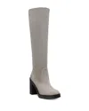 Stuart Weitzman Bethenny Block Heel Tall Boot In Flannel