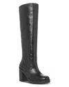 Stuart Weitzman Women's Bethenny 80 Block Heel Booties In Black