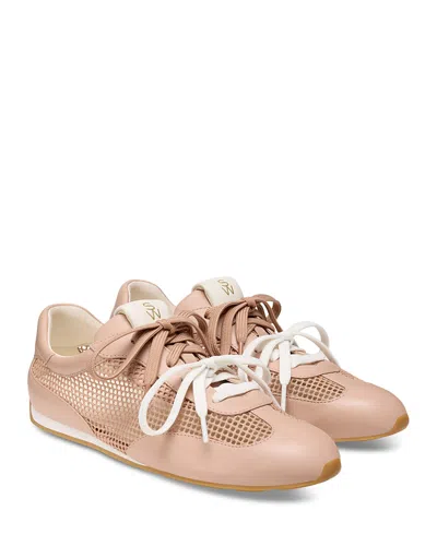 Stuart Weitzman Women's Bond Sneakers In Animal Print