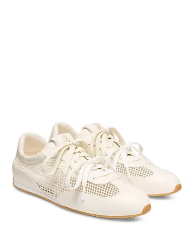 Stuart Weitzman Women's Bond Sneakers In White