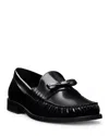 Stuart Weitzman Lottie Bow Loafer In Black