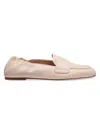 Stuart Weitzman Bryant Elasticated Leather Loafers In Multi