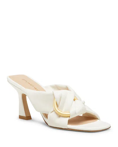 STUART WEITZMAN WOMEN'S CECE 75 SLIDE SANDALS