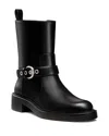 Stuart Weitzman Chrystie Zip Bootie In Black
