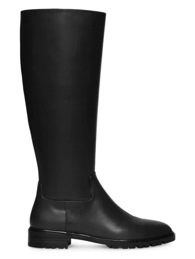 Stuart Weitzman City Zip Knee-high Boot The Sw Outlet In Black
