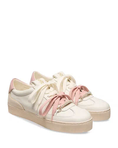 Stuart Weitzman Women's Colton Sneakers In Pink
