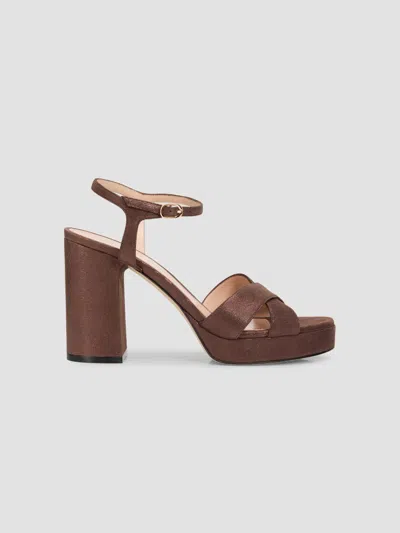 Stuart Weitzman Women's Dayna 110mm Platform Sandals In Brown