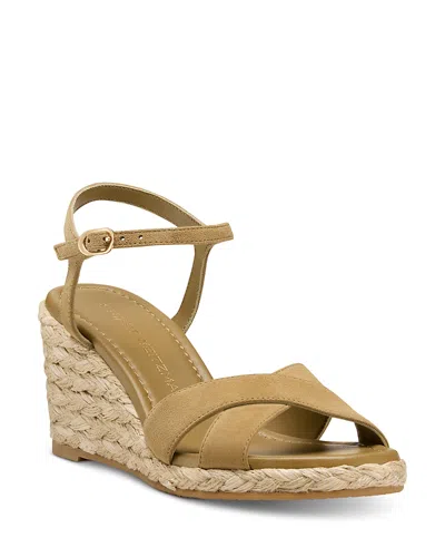 Stuart Weitzman Women's Dayna Espadrille Wedge Sandals In Brown