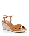 Stuart Weitzman Dayna Espadrille Wedge In Macchiato