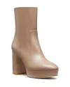 Stuart Weitzman Dayna Platform Bootie In Fawn