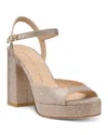 Stuart Weitzman Women's Dayna Ii Platform Sandals In Gold