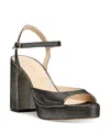 Stuart Weitzman Dayna Ii Platform Sandal In Silver