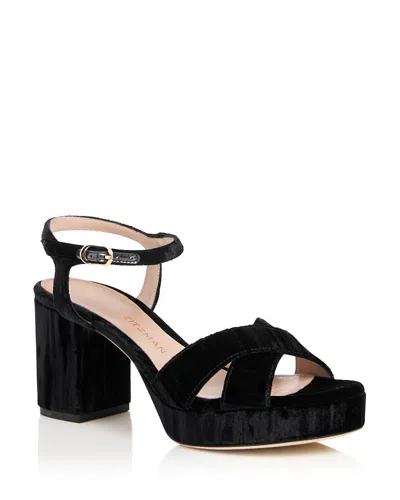 Stuart Weitzman Women's Dayna Platform 80 Sandals In Black