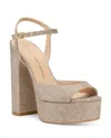 Stuart Weitzman Dayna Boost Platform Sandal In Multi