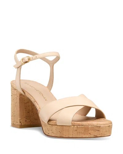 STUART WEITZMAN WOMEN'S DAYNA PLATFORM SANDALS
