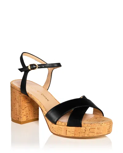 STUART WEITZMAN WOMEN'S DAYNA PLATFORM SANDALS