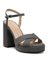 Stuart Weitzman Dayna Platform Sandal In Gray