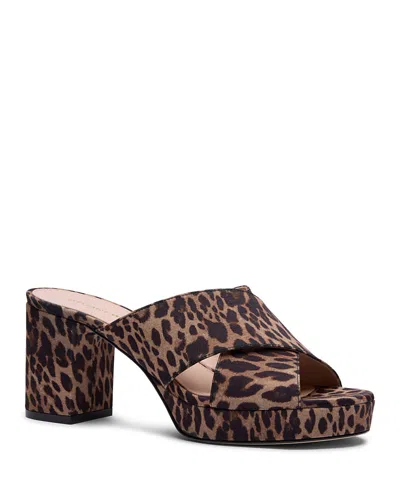 Stuart Weitzman Women's Dyna Platform Sandals In Brown