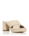 Stuart Weitzman Women's Dyna Platform Sandals In Neutral