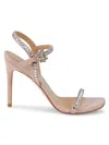 Stuart Weitzman Women's Embellished Leather Sandals In Pink