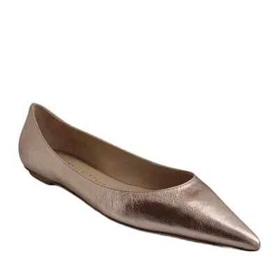 Stuart Weitzman Women's Emilia Metallic Sandals In Gold